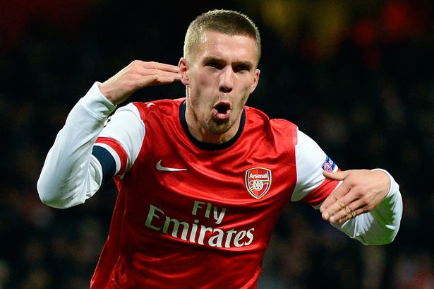 Tweet ya Lukas Podolski wa Arsenal yalipua Bomu Twitter