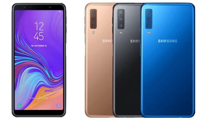 Samsung watoa Galaxy A7 2018