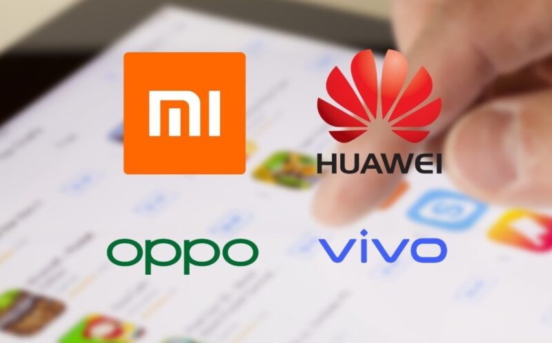 Huawei, Oppo, Vivo, and Xiaomi