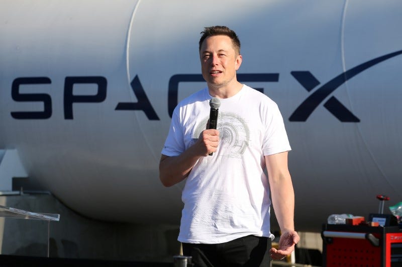 elon Musk na Space X