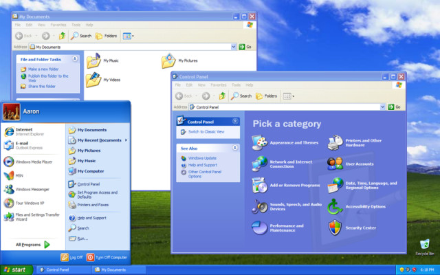 Muonekano Wa Windows XP