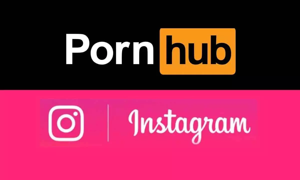 Logo Ya Pornhub Na Logo Ya Instagram