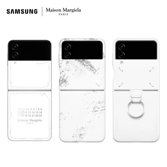 Muonekano Wa Samsung Galaxy Z Flip 4 Toleo La Maison Margiela