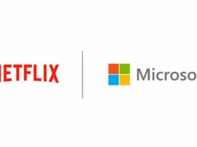 Logo Ya Microsoft Na Netflix