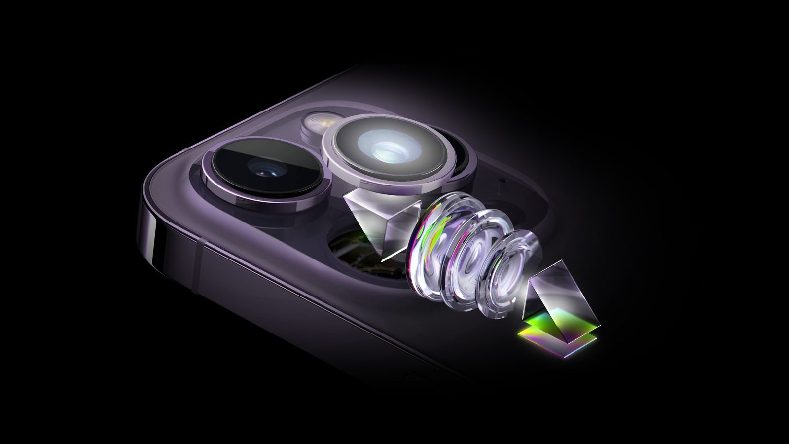 Kamera Ya iPhone 15 Pro Yenye Lensi Periscope